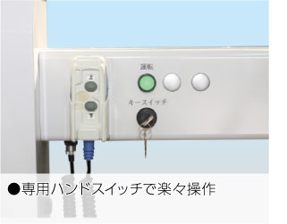 専用ハンドルスイッチ