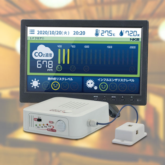 CO2れんら君　UNC-WM01-CO2-HM（モニターパック）